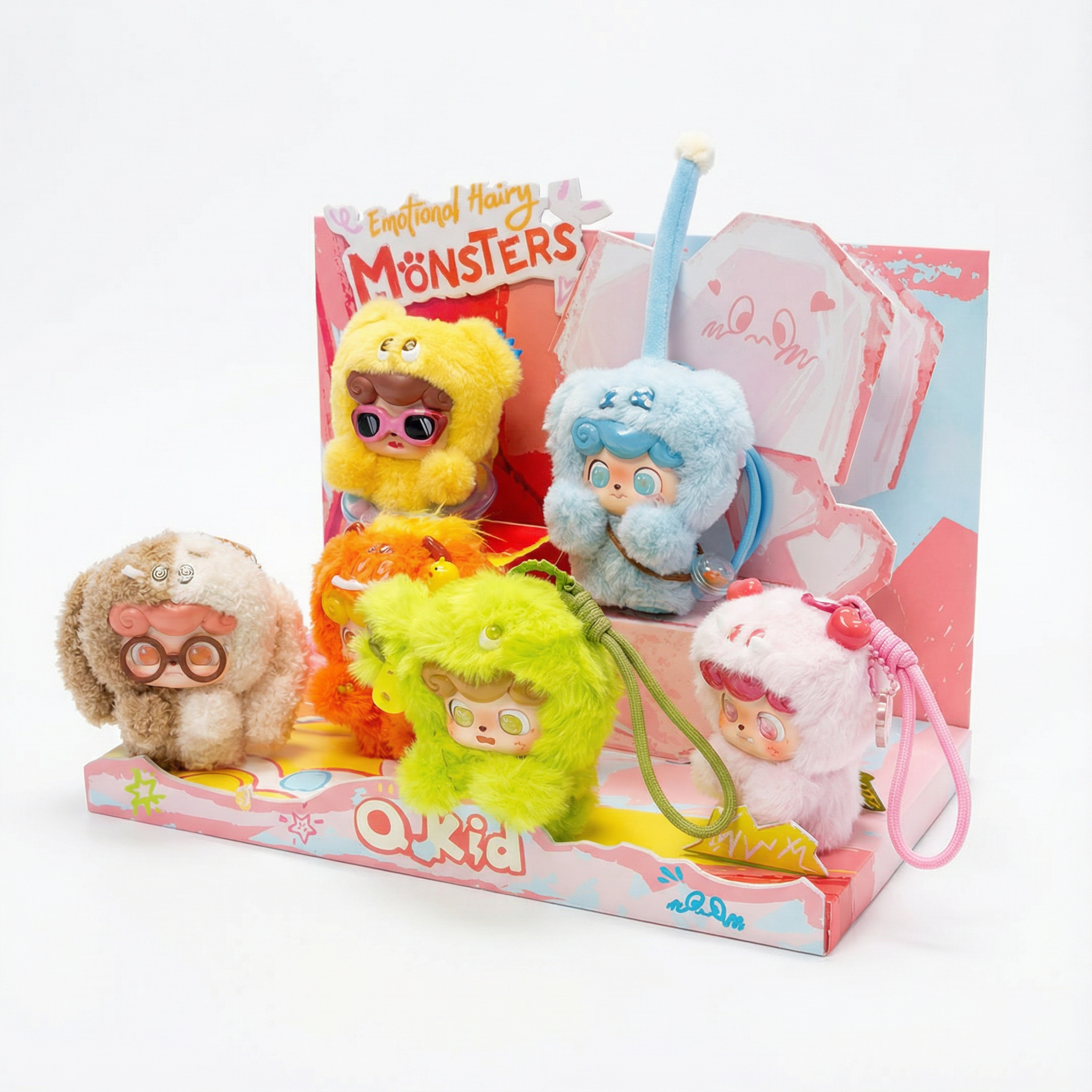 Monstruos peludos emocionales - JoToys