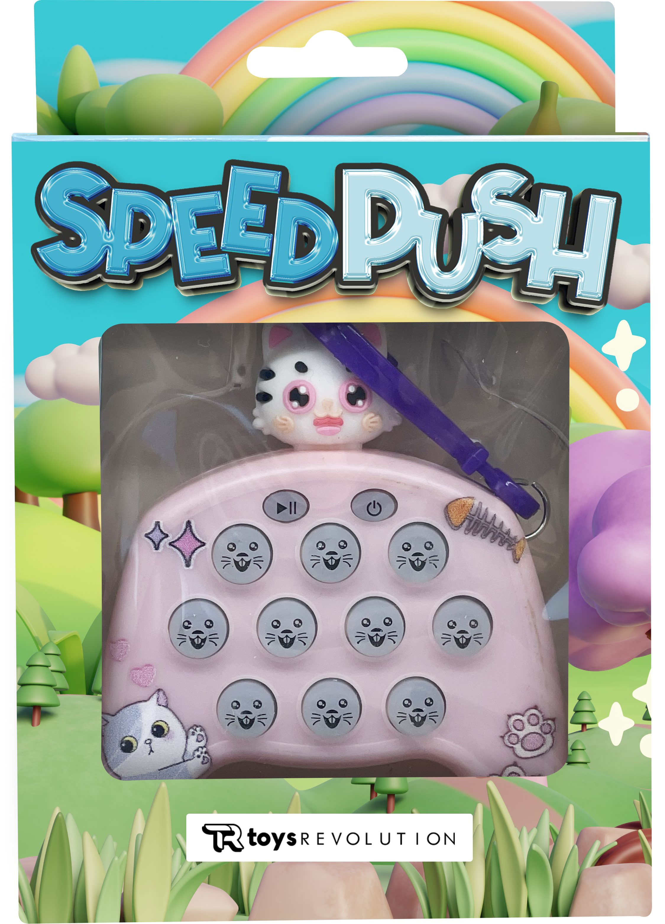 MINI SPEED PUSH 3D - CAJA 24 UNIDADES