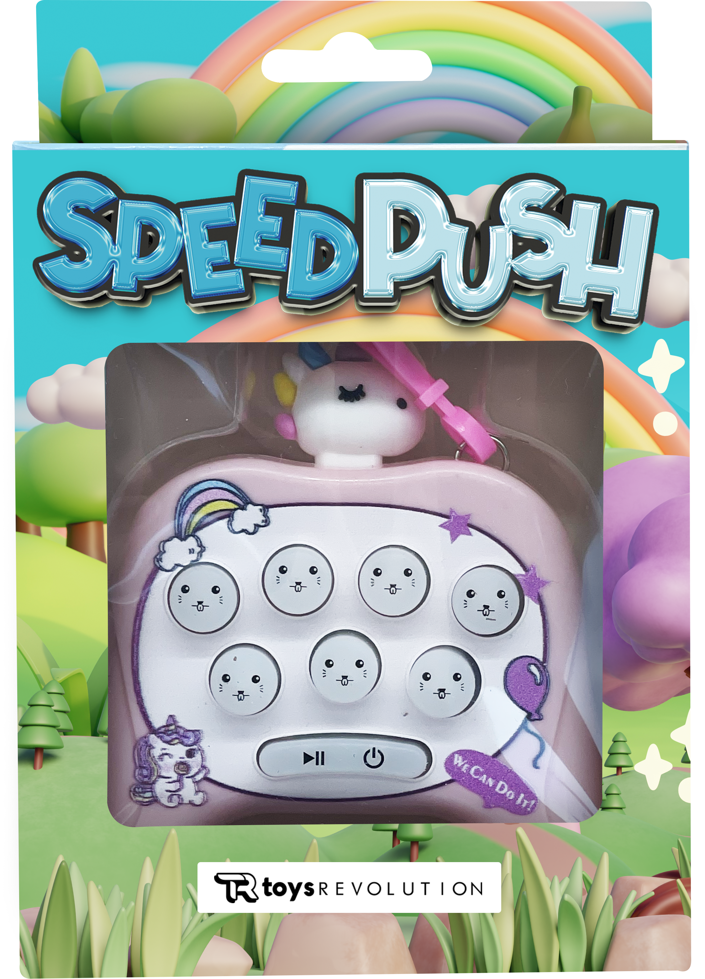 MINI SPEED PUSH 3D - CAJA 24 UNIDADES
