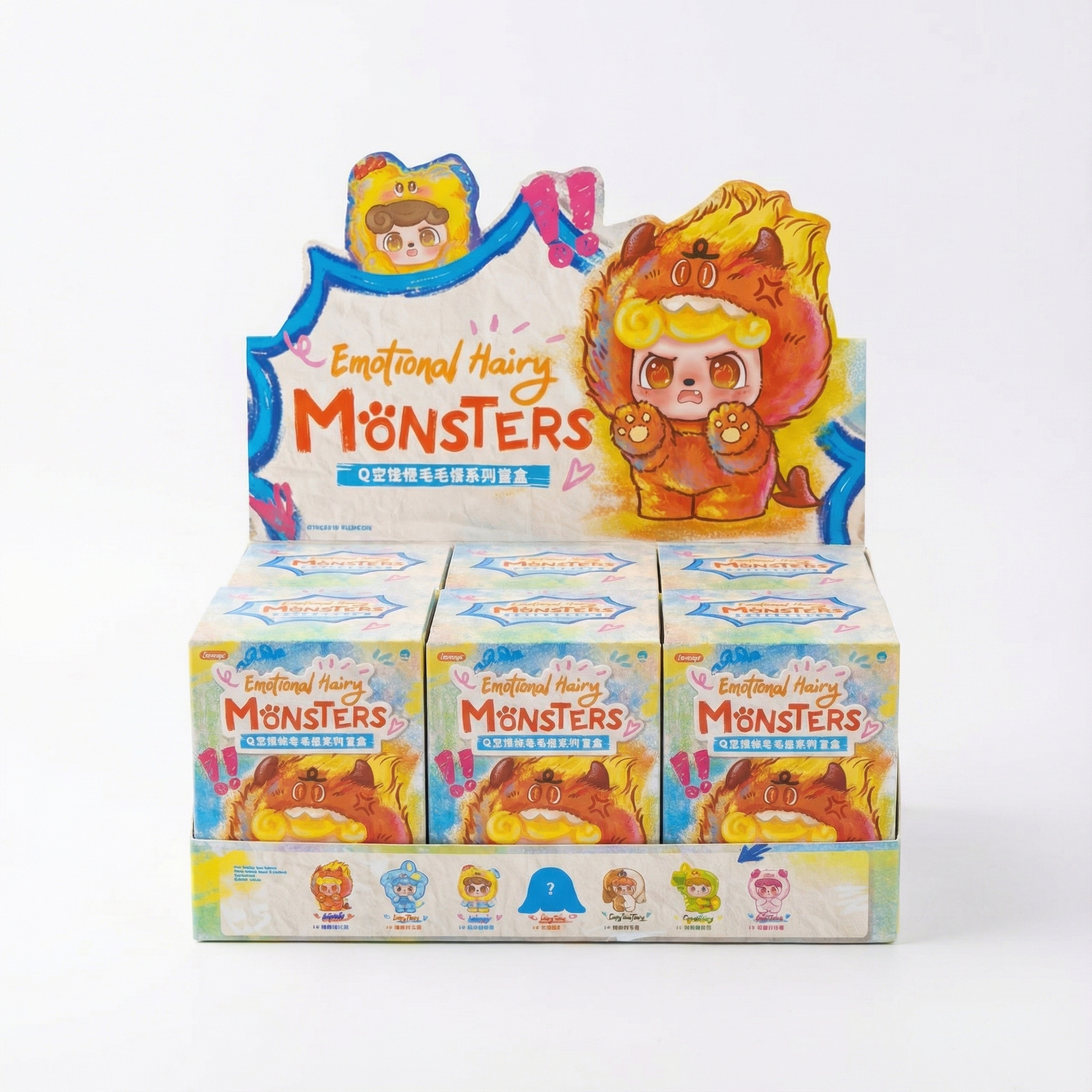 Monstruos peludos emocionales - JoToys 